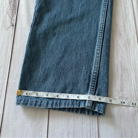 Levi’s 505 Straight Fit Jeans Men’s 36x29 (actual 35x26) Blue Casual *Hemmed* - Picture 12 of 14